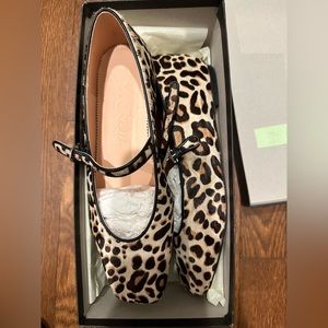 NWT Jcrew Calf Hair Mary Jane Shoes size 7.5